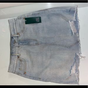 Wild Fable (target) 00 light blue Jean skirt